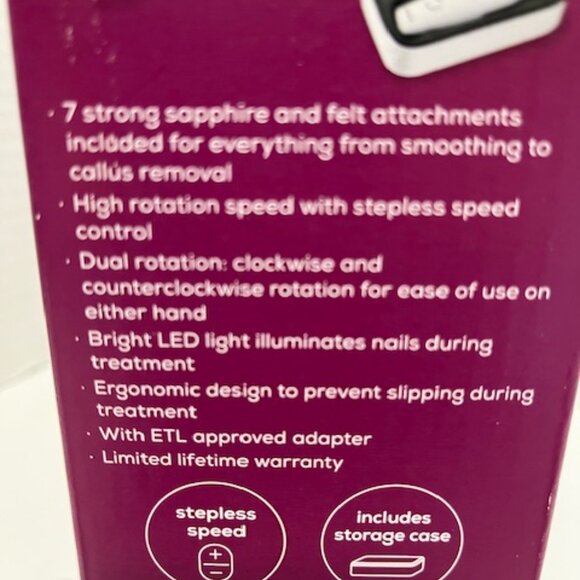 Beurer MP 42 professional manicure pedicure set. - Picture 3 of 4